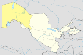 Uzbekistan location map - Karakalpakstan.svg
