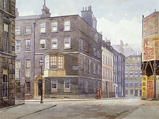 Norfolk Street, Strand former street in the City of Westminster, London