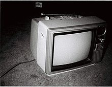 An example of a vintage television Vintage Rank-Arena television set (Model C1210) (25065374823).jpg