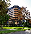 Das Hauptgebäude der Volksbank Freiburg