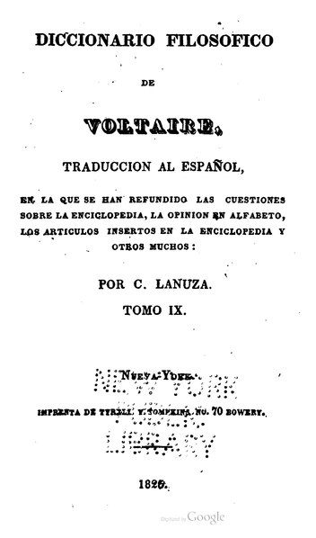 Archivo:Voltaire - Diccionario Filosofico (Tomo IX).djvu
