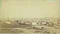 Vue de Paris prise de Montmartre, vers 1871, tirage sur papier albuminé, Musée Carnavalet.