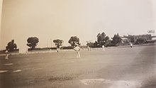 Photo taken during a domestic match at the WACA Ground in 1951.