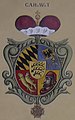 Darstellung des Wappens von Herzog Karl Alexander am Marbacher Stadttor