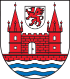 Das Wappen von Schwedt/Oder