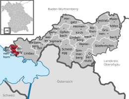 Wasserburg - Localizazion