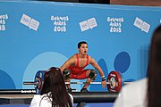 Deutsch: Gewichtheben bei den Olympischen Jugendspielen 2018; Tag 2, 10. Oktober 2018; Jungen 62 kg English: Weightlifting at the 2018 Summer Youth Olympics at 8 October 2018 – Boys' 62 kg