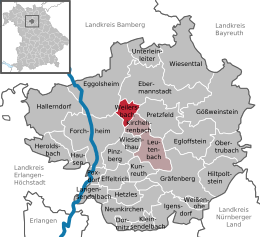 Weilersbach - Localizazion