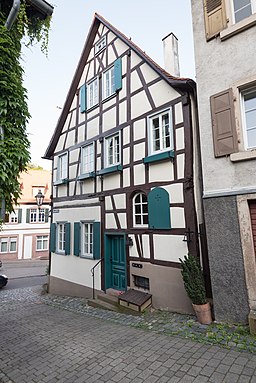 Weinheim, Bandgäßchen 3 20170601 002