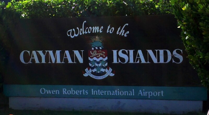 File:Welcome to the Cayman Islands - Owen Roberts International Airport, George Town, Grand Cayman.jpg