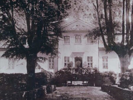 Wiednitz, Herrenhaus um 1900