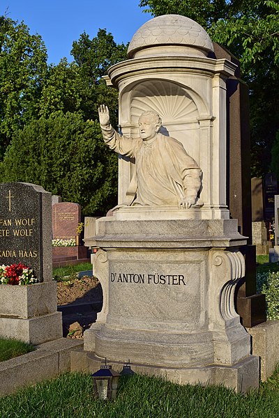 File:Wiener Zentralfriedhof - Gruppe 15 E - Anton Füster.jpg