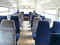 The interior of Wilts & Dorset 706 (F706 RDL), a Leyland Olympian. At the time it was being used on Southern Vectis' route 1 between Newport and Cowes, Isle of Wight. Cowes. At the time, Cowes Week 2010 was occuring, meaning the Fountain Quay was closed to traffic after 10am every day. As a result, double-decker buses could be used. Many journeys were operated by double-deckers from the events fleet on the island at the time.