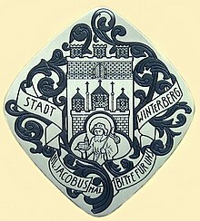 Altes Historisches Wappen der Stadt Winterberg