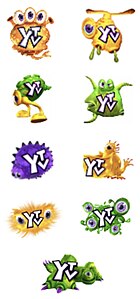 One of the many creature logos used from 2000 to 2007. YTV "Keep It Weird" Creatures (2000-2006).jpg