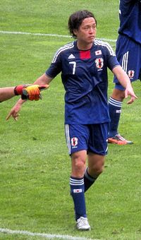 אנדו במדי נבחרת יפן (2010)