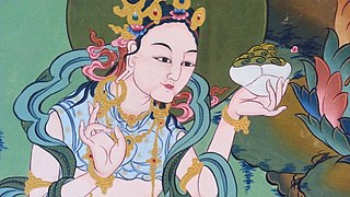 <span class="mw-page-title-main">Yeshe Tsogyal</span> First female lama in Tibetan Buddhism (8-9th century)