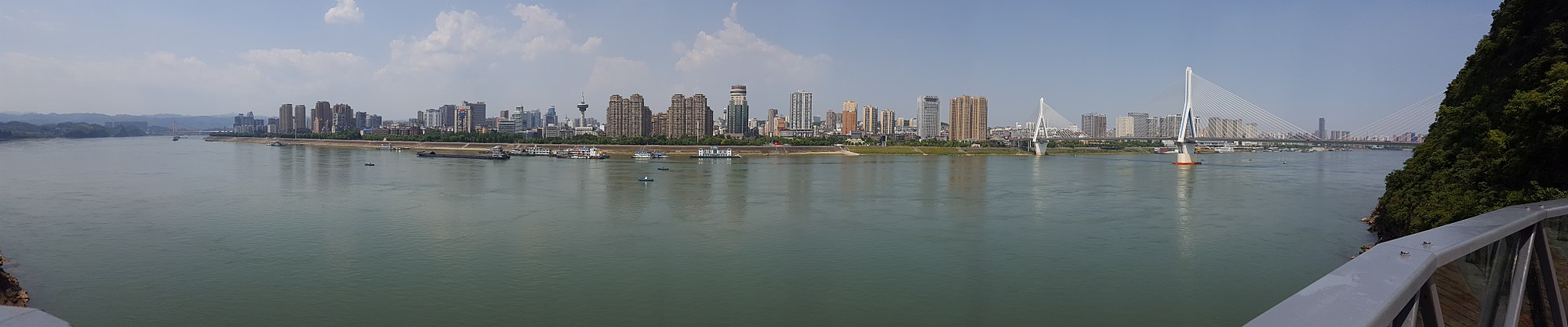 Yichang skyline