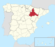 Provincia de Zaragoza: situs