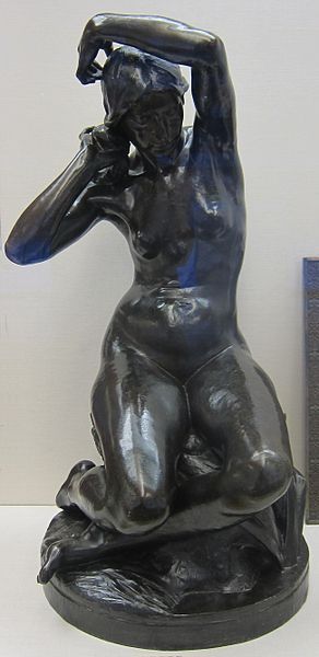 File:'The Bathe' by Edmund Stewardson, 1889, bronze.JPG