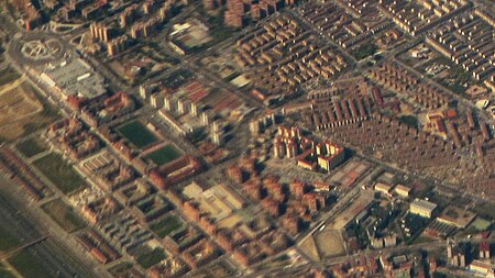 (Arcos) Aerial SouthEast Madrid (cropped)