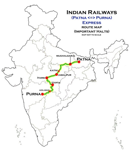 File:(Patna - Purna) Express route map.png