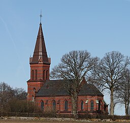 Öja kyrka i mars 2016.