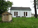 Židovský hřbitov (ČB) - tumba+domek.jpg