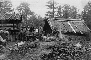 В одном из базовых лагерей экспедиции В. К. Арсеньева. 1906-1907 гг.jpg