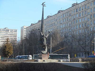 Pomnik Solovki Jungs na placu o tej samej nazwie w Moskwie