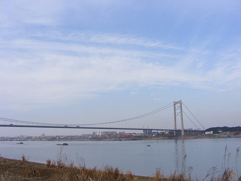 File:武汉市阳逻长江大桥 - panoramio.jpg