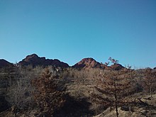 Hongshan, the Red Hill, from which Chifeng received its name.