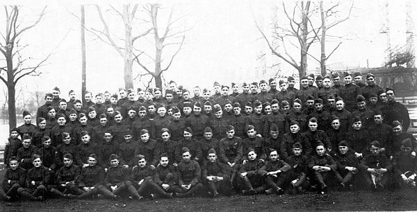 105th Aero Squadron, Air Service Supply Depot #1, Clichy, Hauts-de-Seine, France, November 1918.