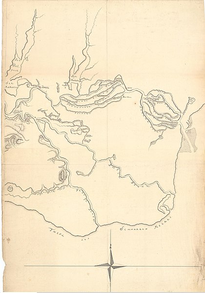 File:1770 Charte der Umgegend von der Mündung der Donau in das Schwarze Meer mit Truppenstellungen.jpg