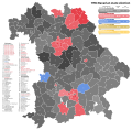 Results of the 1954 Bavarian state election.