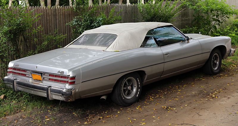 File:1975 Pontiac Grand Ville convertible rear right.jpg