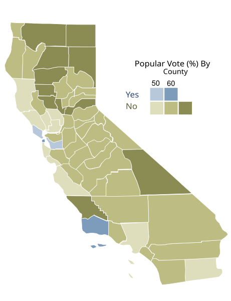 File:2002 California Proposition 52 results map by county.svg