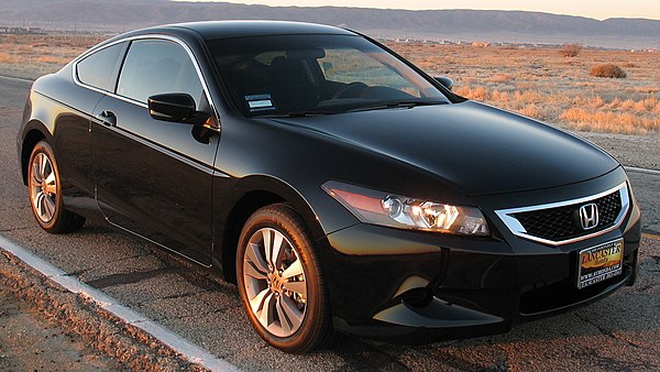 Pre-facelift Honda Accord coupe (US)