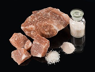Himalayan salt halite from Pakistan