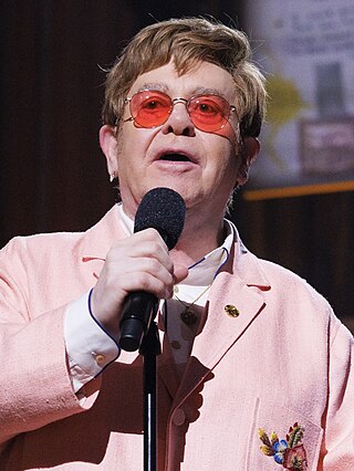 <span class="mw-page-title-main">Elton John</span> British singer, composer and pianist (born 1947)
