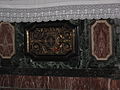 Urna sotto l'altare maggiore / Urn under the main altar.