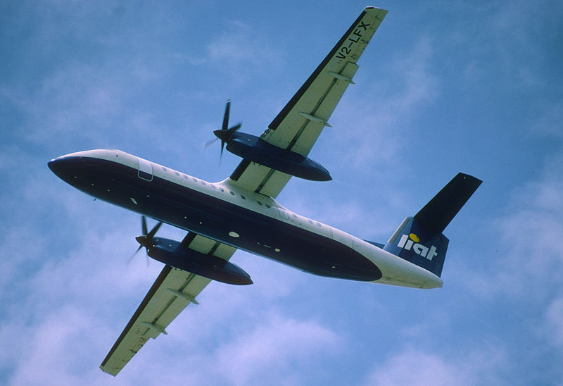 File:228aa - LIAT DHC-8-311 Dash 8, V2-LFX@SXM,22.04.2003 - Flickr - Aero Icarus.jpg