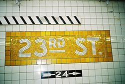 23rd Street (stacja metra na Eighth Avenue Line)