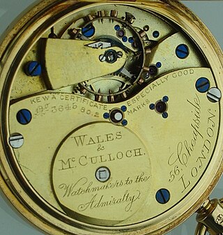 <span class="mw-page-title-main">Wales & McCulloch</span> Victorian watch and clock retailer in London