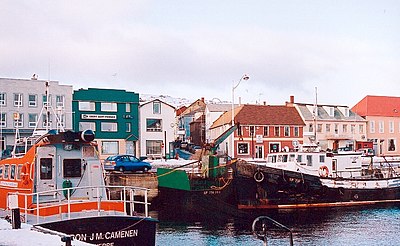 Le port de Saint-Pierre.