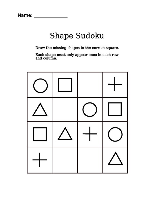 4x4 sudoku - Easy Worksheets,Easy Sudoku Puzzles for Kids