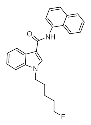 <span class="mw-page-title-main">5F-NNE1</span> Chemical compound