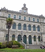 Instituto de La Cortuna, onde o escritor estudou