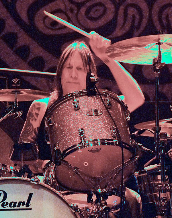 Matt Abts with Gov't Mule in 2008