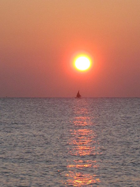 File:Adriatic sunrise.JPG